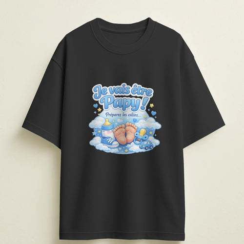 T-shirt "Je vais être Papy !" – Cadeau original