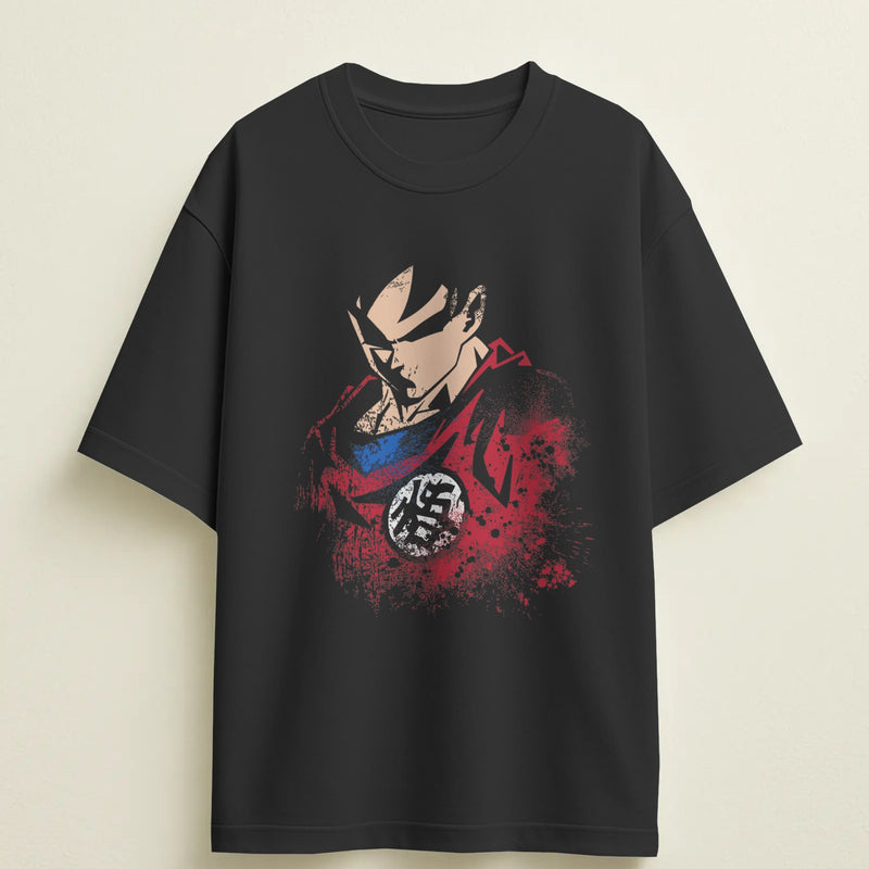 T-shirt Dragon Ball Street Art – Cadeau original pour fan de Manga & Animé