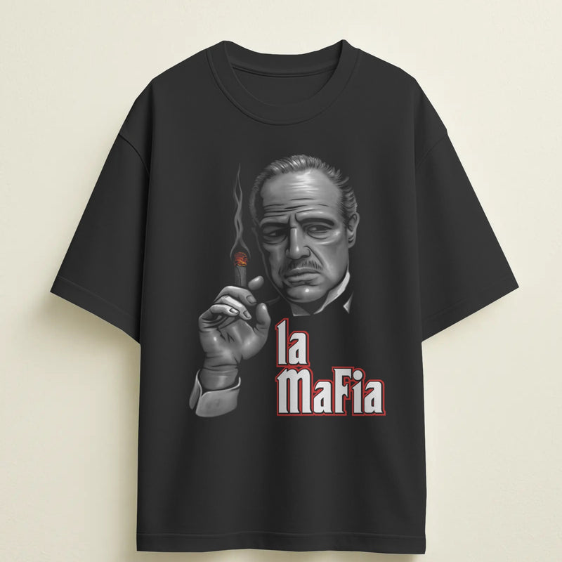T-shirt vintage "La Mafia" – Cadeau original film & style gangster